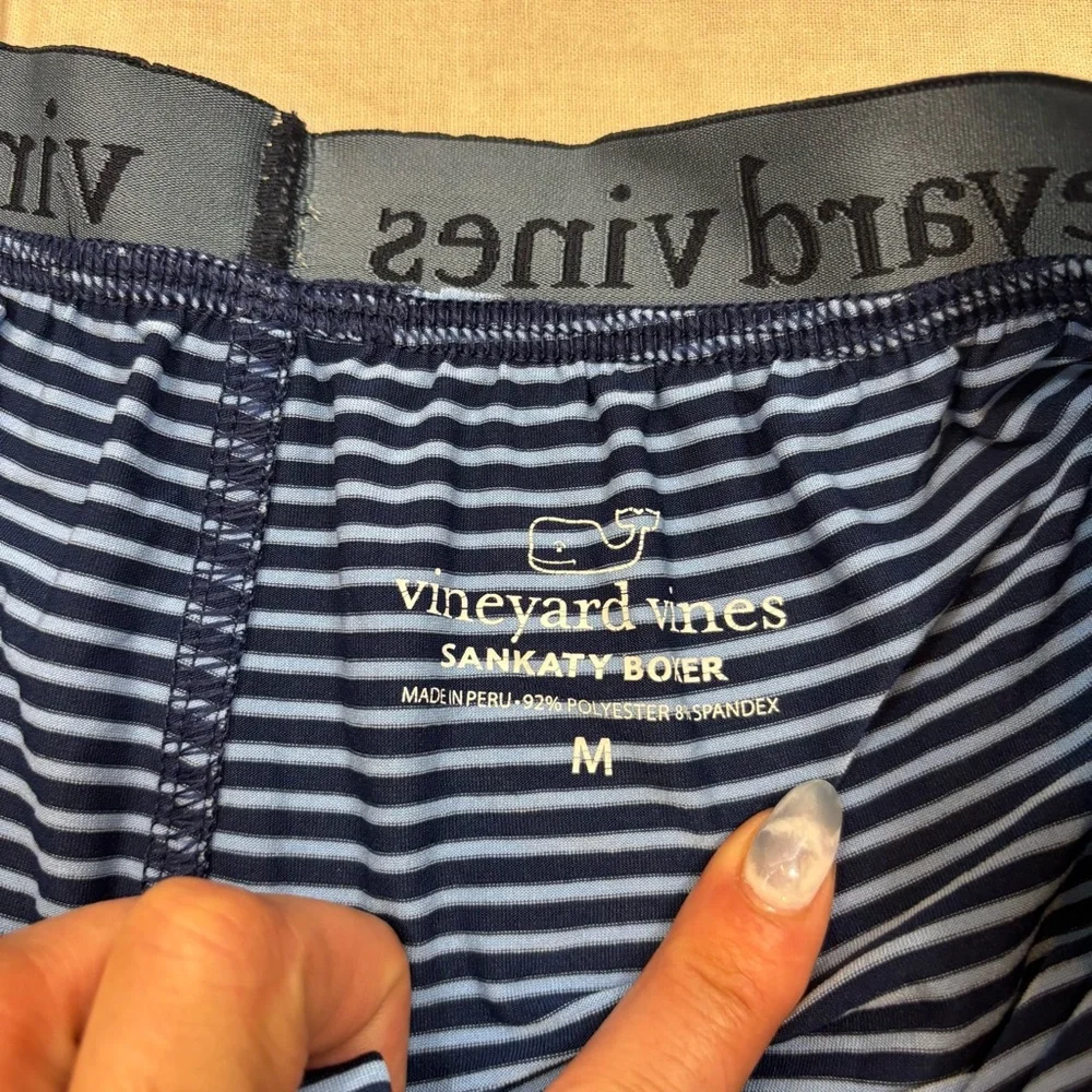 Vineyard Vines‎ Men's Blue Sankaty Performance Boxer Brief Size Medium